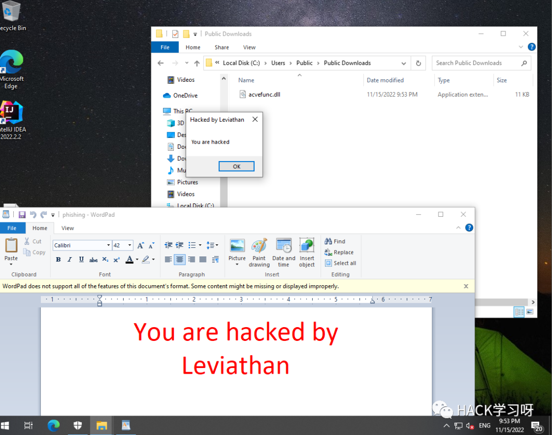null 实战 | 记一次Word文档网络钓鱼以及绕过火绒,电脑管家和Windows Defender
