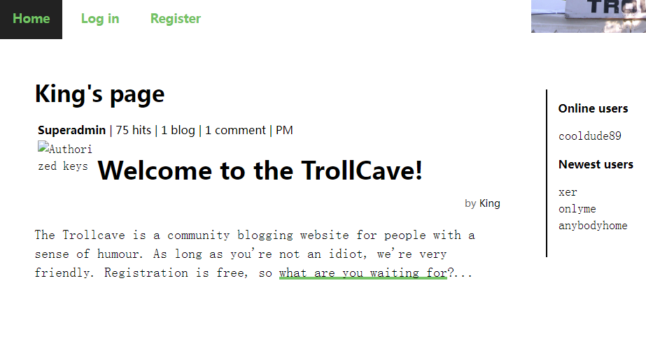 【原创】靶机测试系列教程 trollcave