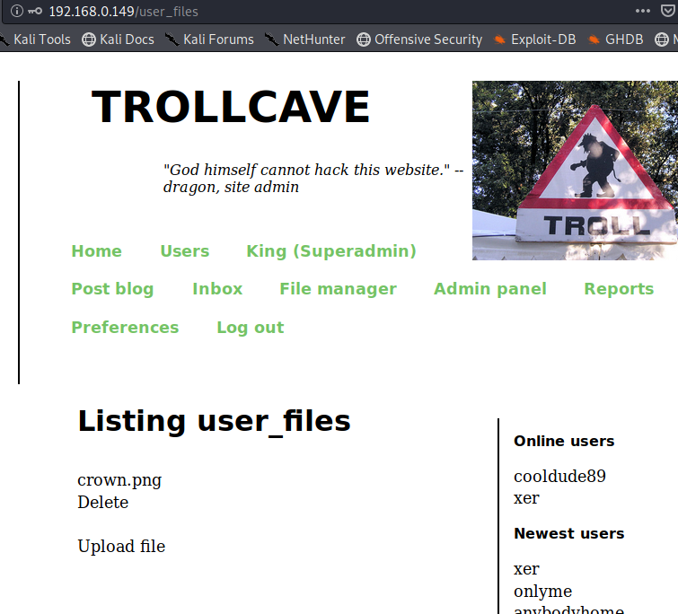 【原创】靶机测试系列教程 trollcave