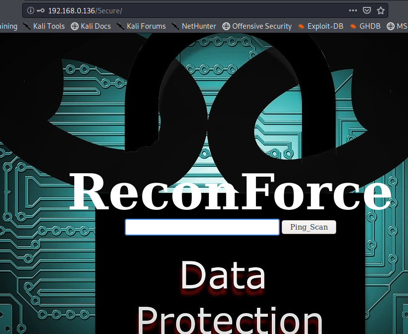 [原创] 靶机系列测试 ReconForce