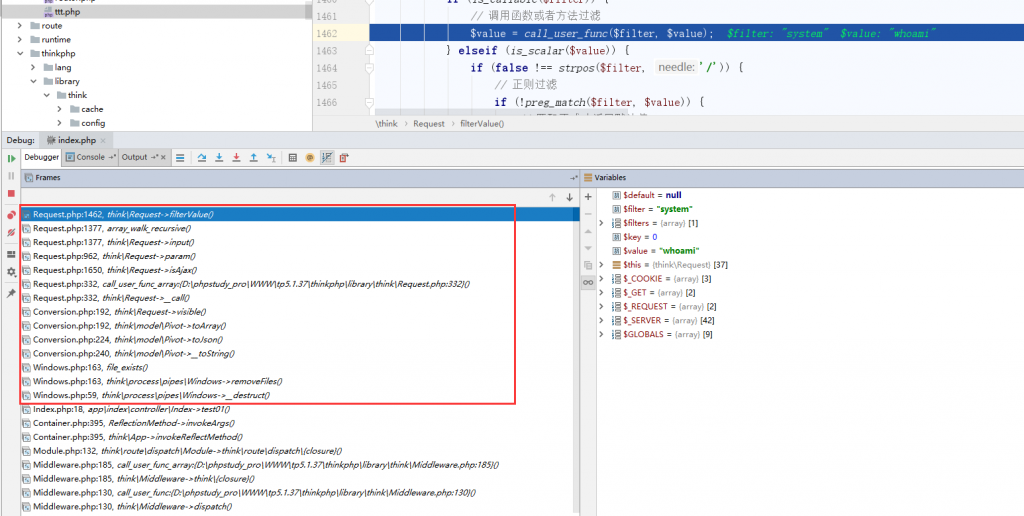 Thinkphp 5.1.37 反序列化利用链