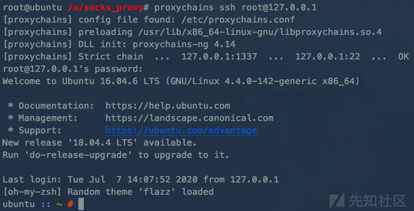 内网Mysql代理浅析