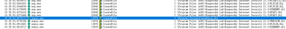 Kaspersky AVP.exe DLL 劫持