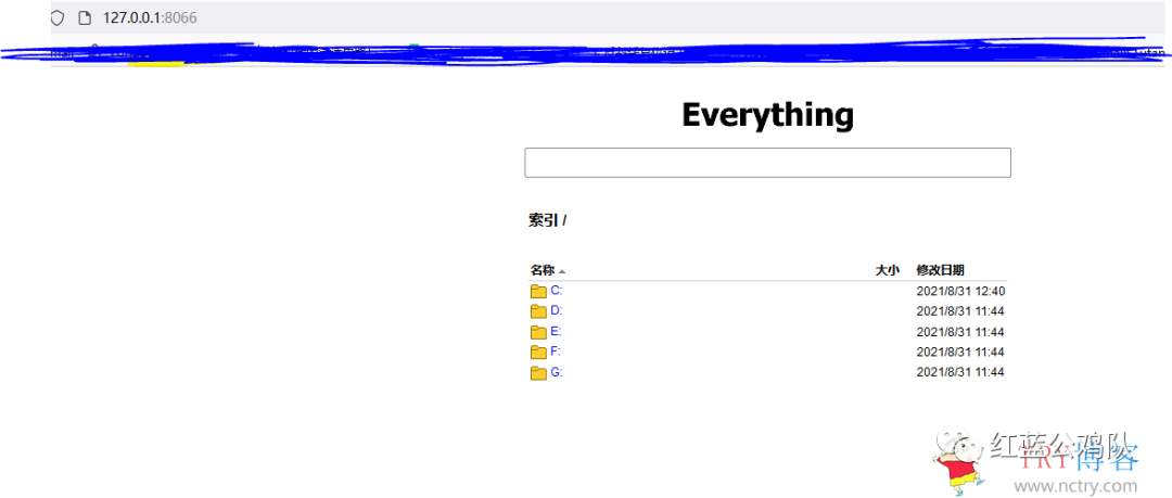 渗透测试技巧|Everything的利用